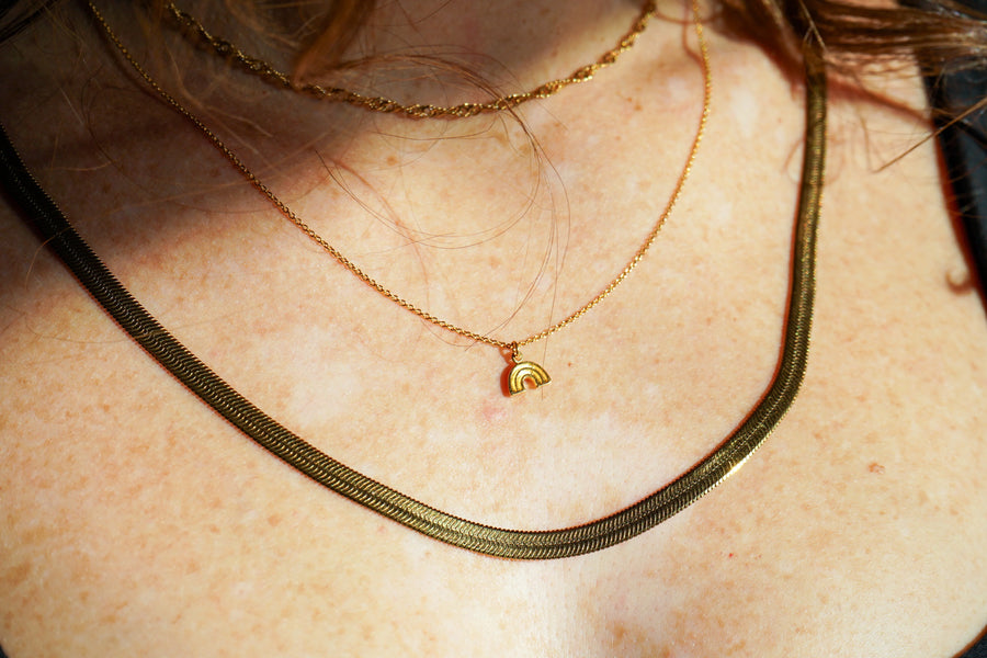 Rainbow Pendant Necklace - wearwell
