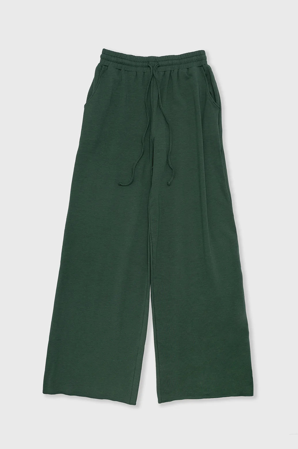 The Wide Leg French Terry Pant