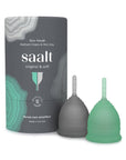 Saalt Period Cup Original + Soft Twin Pack - wearwell