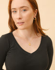 Rita V Neck Top - wearwell