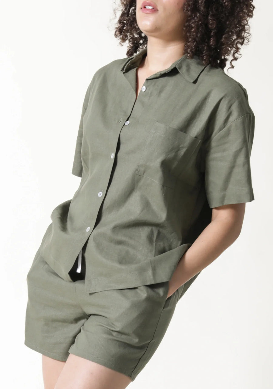 Rita Linen Shirt - wearwell