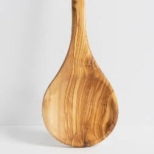 Round Olive Wood Cooking Spoon - wearwell