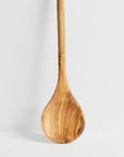 Round Olive Wood Cooking Spoon - wearwell
