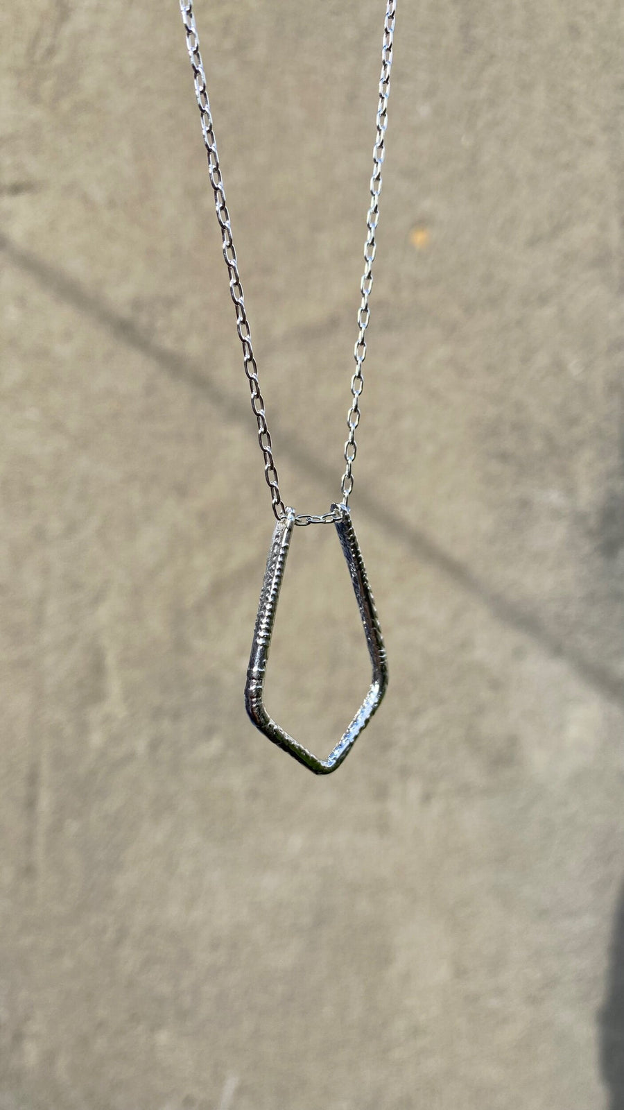 Etched Ring Holder Necklace - wearwell