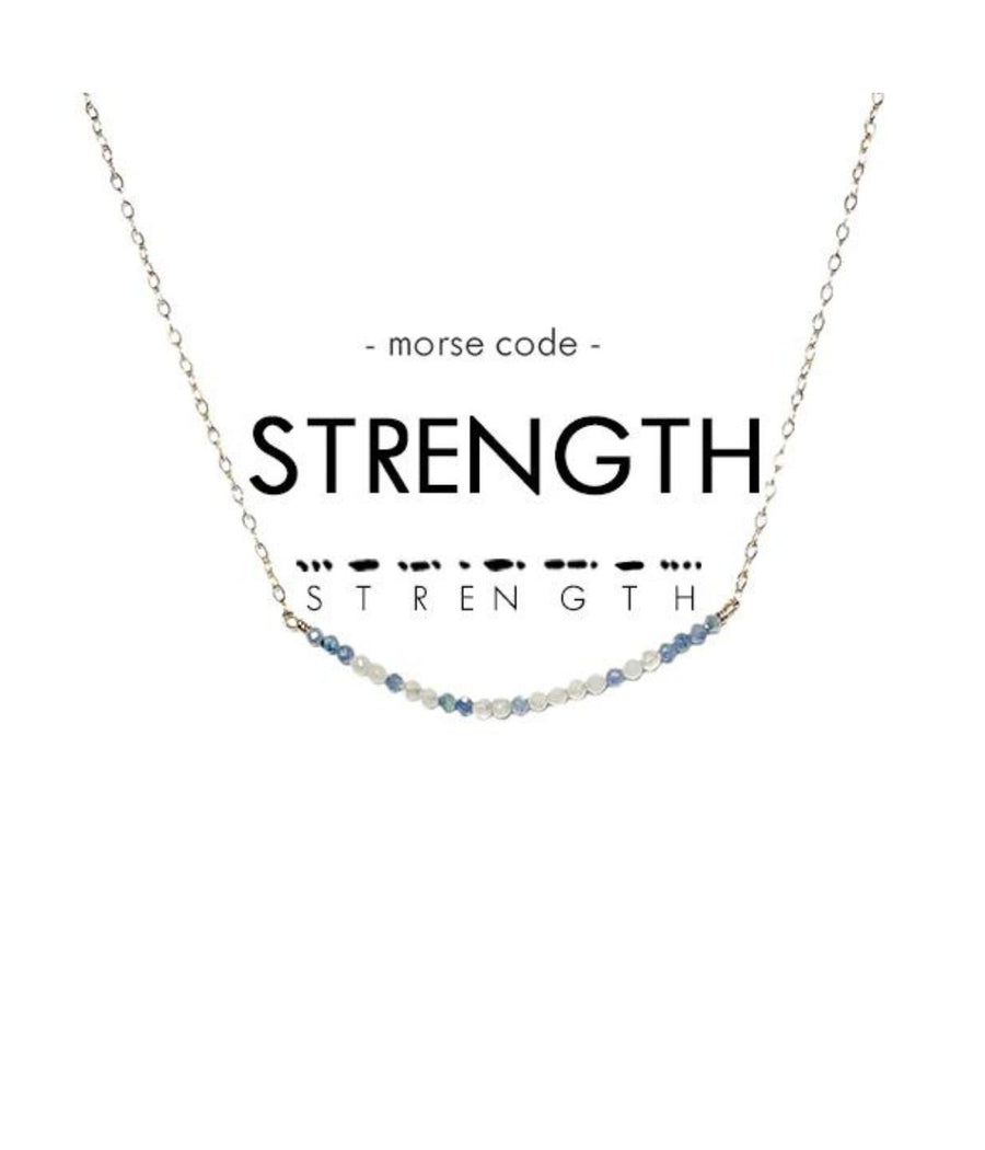 Dot & Dash Morse Code Necklace - Redeemed — The Cottage