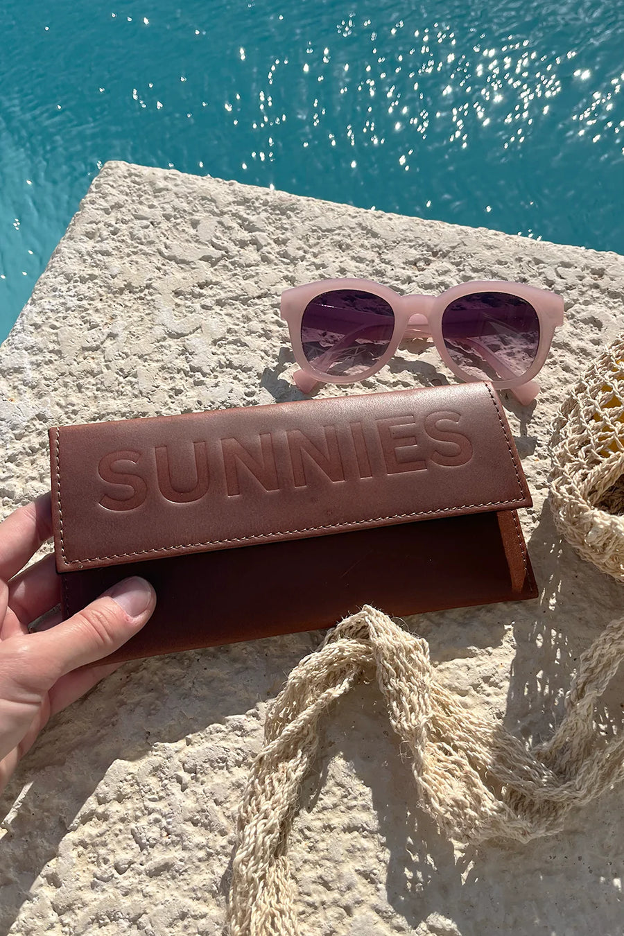 Leather Sunglasses Case - wearwell