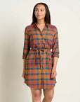 Re-Form Flannel Shirtdress - wearwell