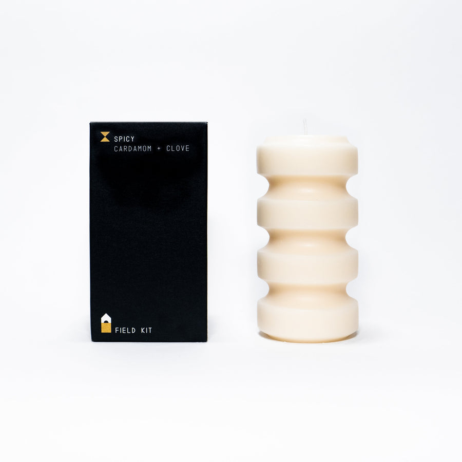 Spicy Pillar Candle - wearwell