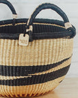 Bolga Baskets - Large Round Two Handle Natural Palette - wearwell