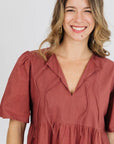 Adelaide Tiered Midi Dress - wearwell