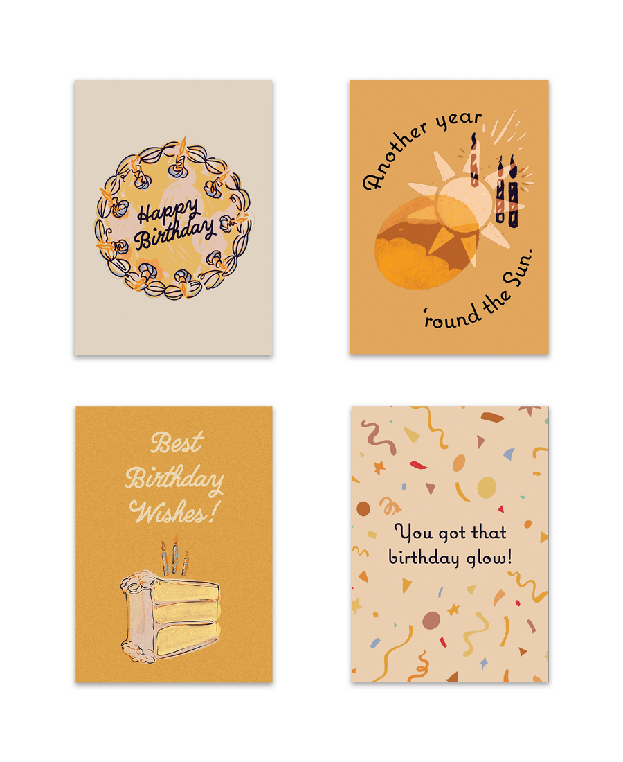 Birthday Card Set - wearwell