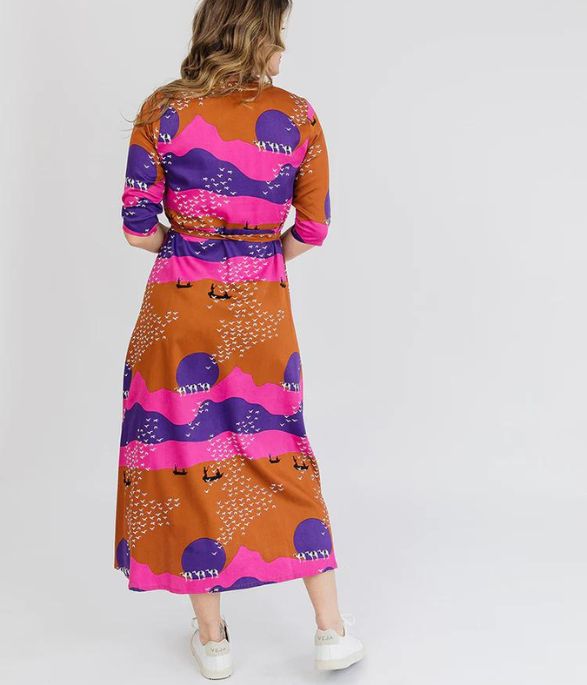 Aditi Wrap Dress - wearwell