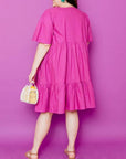 Adelaide Tiered Mini Dress - wearwell