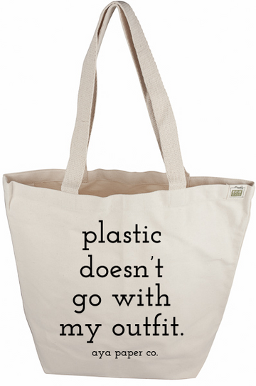 Plastic Free Tote Bag - wearwell