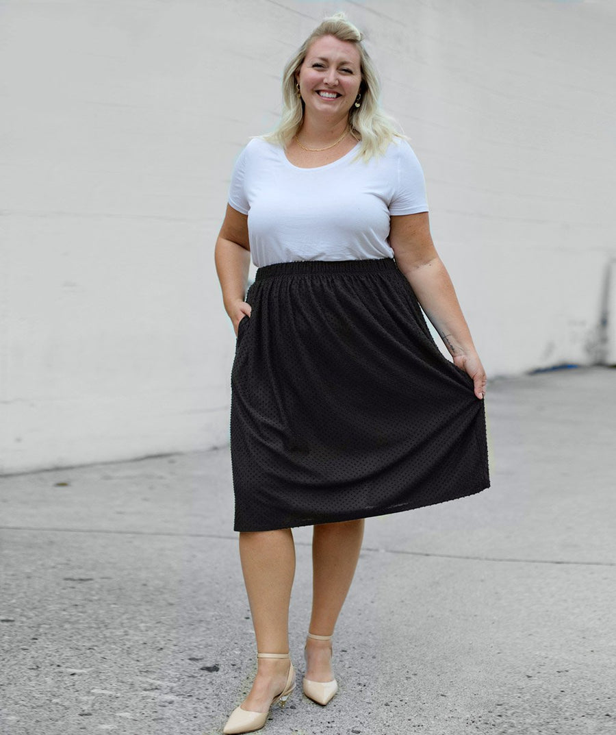 Tara Dotted Swiss Skirt - wearwell