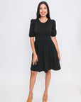Inez Bubble Sleeve Dress - wearwell