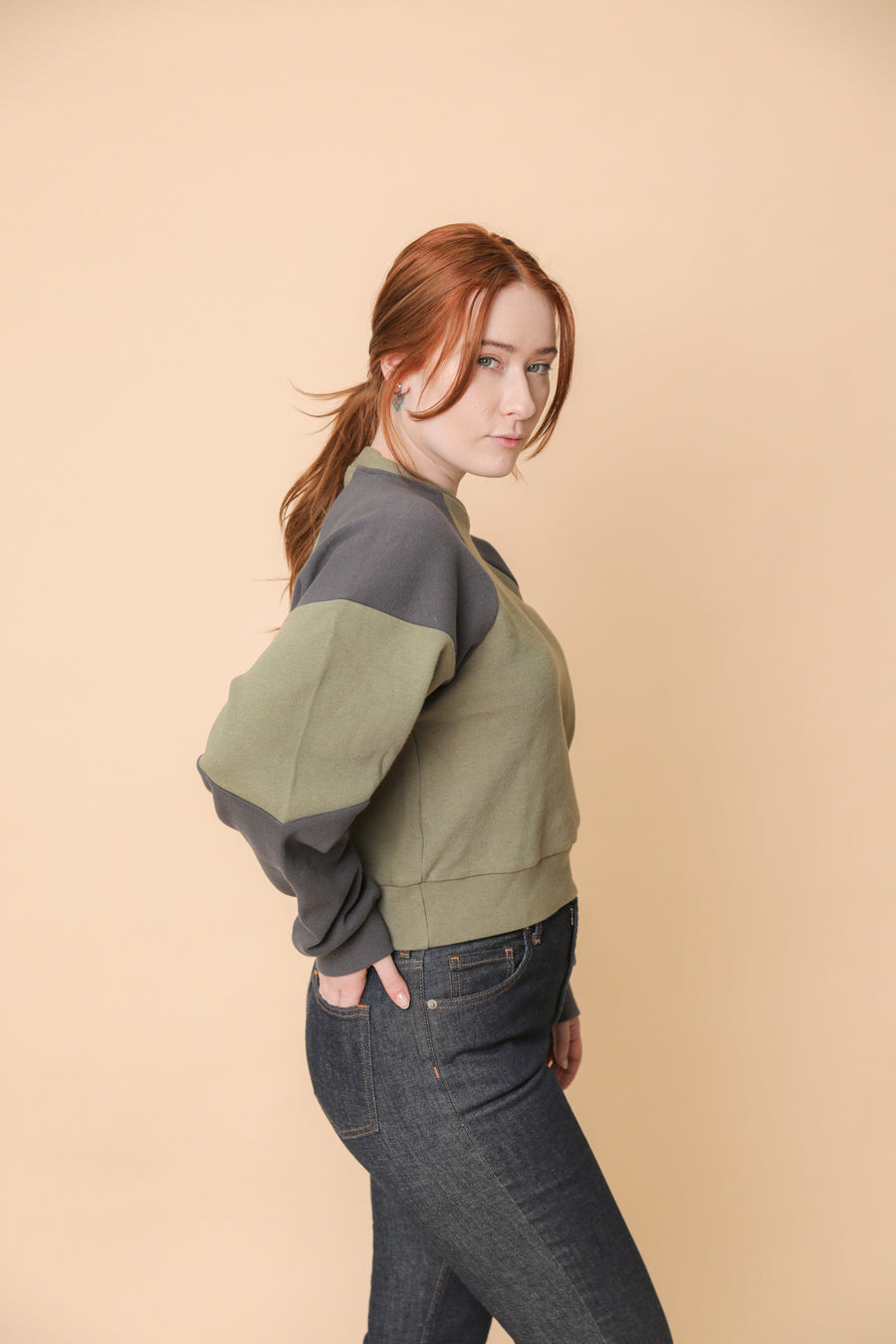 Colorblocked Sweatshirt - wearwell