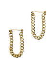 Chain Hoop Earrings - wearwell